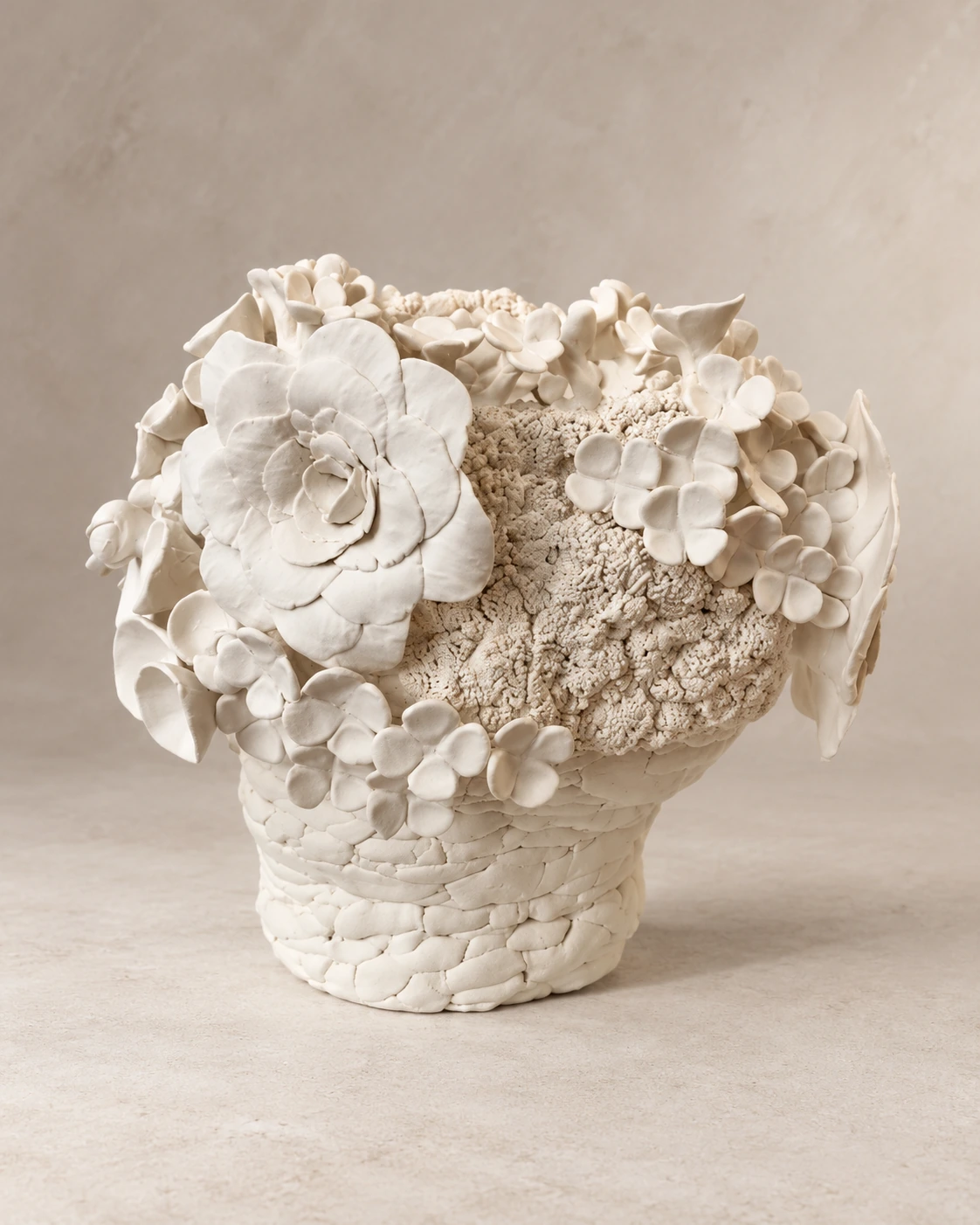 Emergence — glazed stoneware by Shristi Shrestha Demougeot