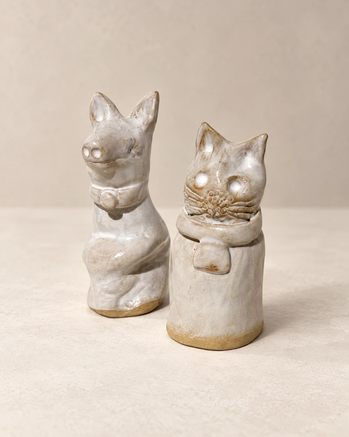 Sentinel — glazed stoneware by Shristi Shrestha Demougeot