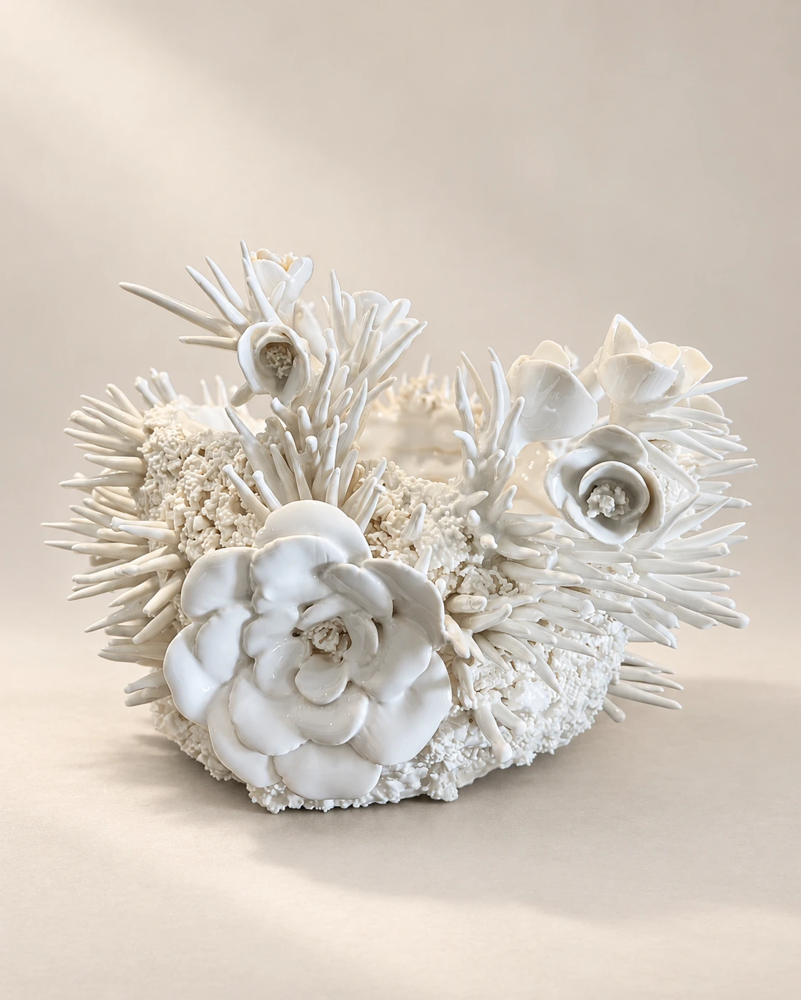 Resilience — glazed porcelain by Shristi Shrestha Demougeot
