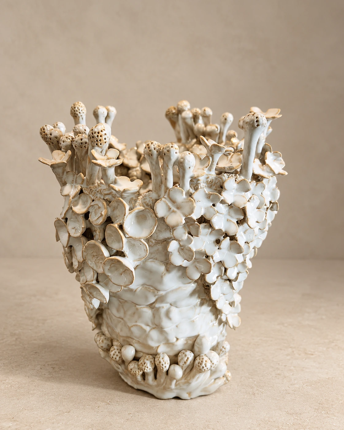 Eclosia — glazed stoneware by Shristi Shrestha Demougeot