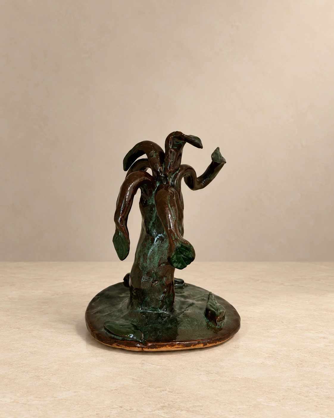 Mudrâme — glazed stoneware by Shristi Shrestha Demougeot