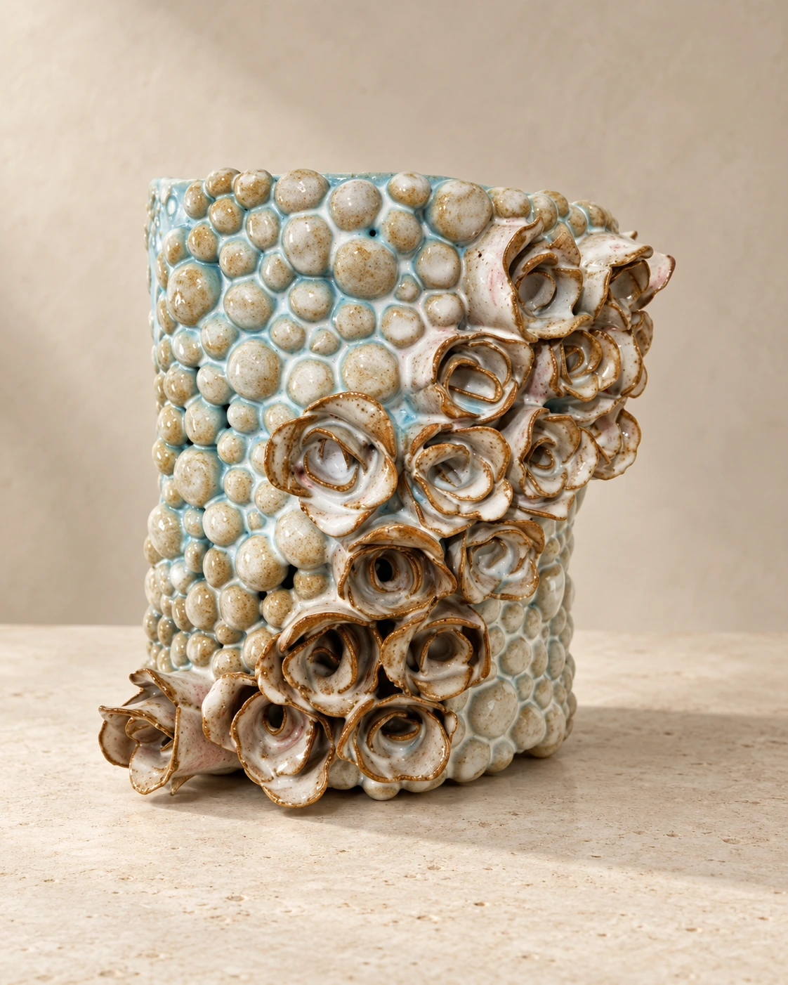 Amorflora — glazed stoneware by Shristi Shrestha Demougeot