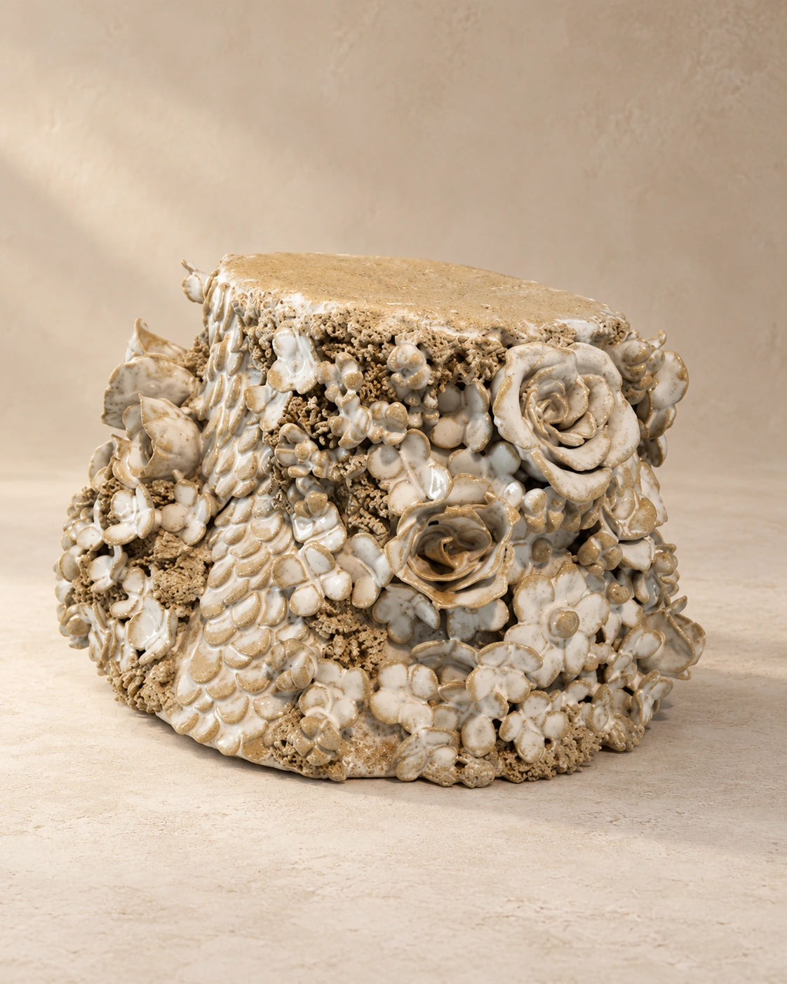 Symbiosis — glazed stoneware by Shristi Shrestha Demougeot
